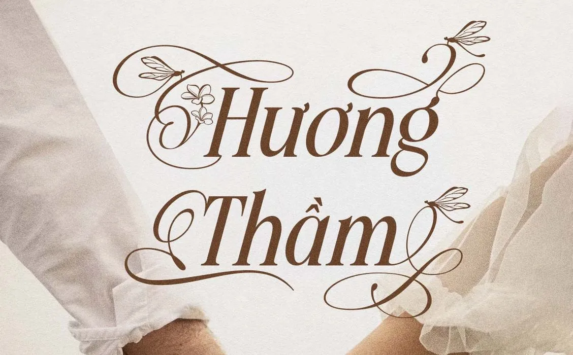 Font chữ trang trí uốn lượn TH Meillona Việt hóa